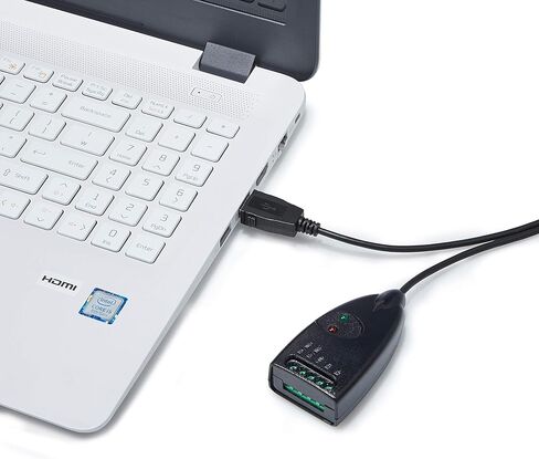 صنع في كوريا - محول تسلسلي USB إلى منفذ واحد RS422/RS485 (5 دبابيس)، طول الكابل 1.97 قدم (0.6 متر)، USB 2.0 مطبق، FTDI، محول تسلسلي USB إلى RS422/485 (BASSO-1010UC) in Kuwait