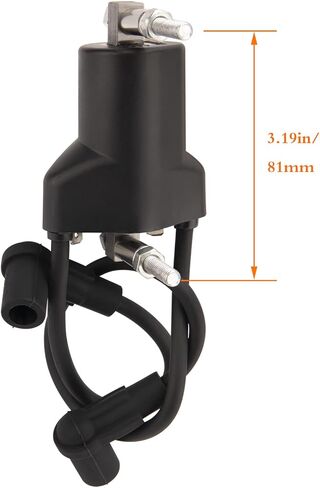 ملف الإشعال 26652-G01 - يناسب 1991-2003 EZGO 26652G01 عربة الجولف Marathon Medalist TXT ملف الإشعال المزدوج 4 دورة 4 السكتة الدماغية Ignitor استبدال 26652-G01 EPIGC103 in Kuwait