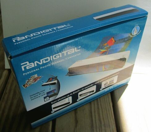 ماسح ضوئي/محول للصور الشخصية من بانديجيتال، أبيض (PANSCN06) in Kuwait