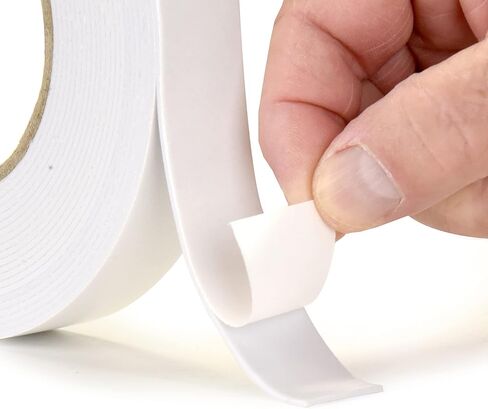 Gaffer Power Foam Tape Craft Double Sided | Heavy Duty Double Sided Mounting Tape | Double Sided Fabric Tape for Clothing | Outdoor Double Sided Mounting Tape|1-inch x 27 Feet, 1/16 Thick in Kuwait