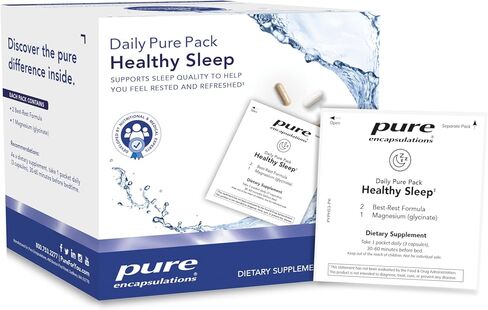 Pure Encapsulations Healthy Sleep | Daily Pure Pack | 28 Packets in Saudi Arabia