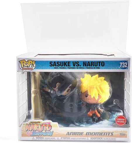 واقي EcoTEK Protectors Anime Moments Funko Pop مع شريط قفل - شفاف كريستالي، شديد التحمل، صندوق تخزين خالٍ من الأحماض وحقيبة عرض مع فيلم، سمك 0.45 مم (قطعتان) in Kuwait