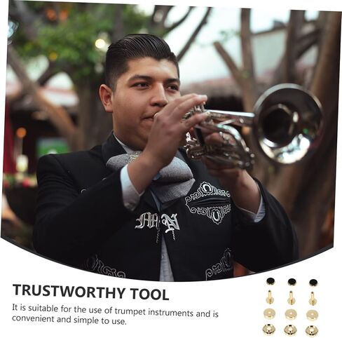 زر صغير زر باخ البوق زر المفاجئة البوق القيثارة اكسسوارات البوق اكسسوارات الموسيقى البوق صمام قبعات أداة زر مشبك البوق مشبك المفاجئة البوق زر الجينز in Kuwait