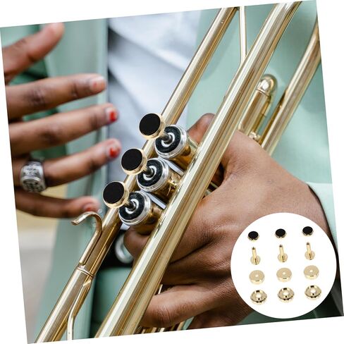 زر صغير زر باخ البوق زر المفاجئة البوق القيثارة اكسسوارات البوق اكسسوارات الموسيقى البوق صمام قبعات أداة زر مشبك البوق مشبك المفاجئة البوق زر الجينز in Kuwait