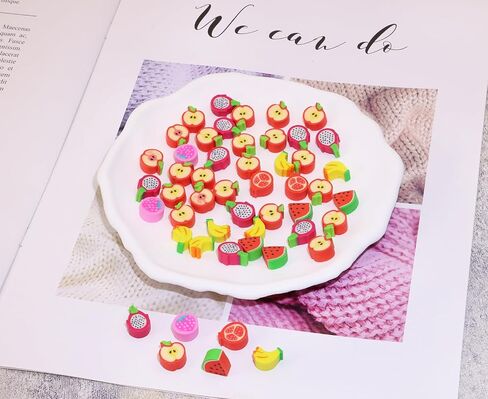 Mini Erasers Pencil Erasers for Students Classroom School Learning Homework Reward Prize Gift Party Favor, 50PCS (Cake) in Saudi Arabia