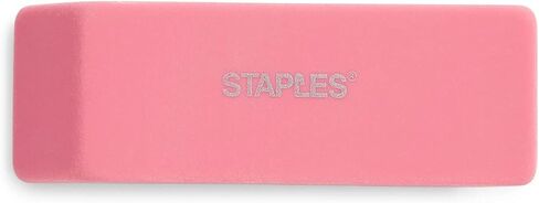 ممحاة إسفينية وردية من ستابلز، 3/عبوة in Kuwait