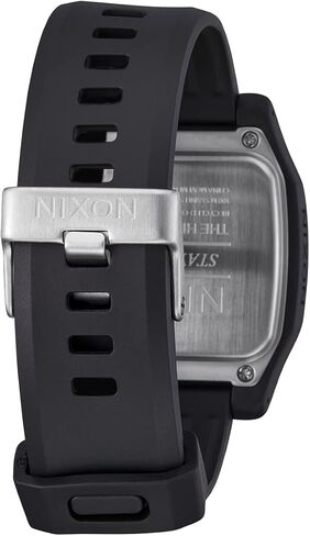 NIXON High Tide A1308 - ساعة رقمية للرجال والنساء - مقاومة للماء لركوب الأمواج والغوص وصيد الأسماك - ساعات رياضية مائية للرجال - وجه قابل للتخصيص 44 مم، سوار PU 23 مم in Saudi Arabia