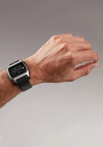 NIXON High Tide A1308 - ساعة رقمية للرجال والنساء - مقاومة للماء لركوب الأمواج والغوص وصيد الأسماك - ساعات رياضية مائية للرجال - وجه قابل للتخصيص 44 مم، سوار PU 23 مم in Saudi Arabia