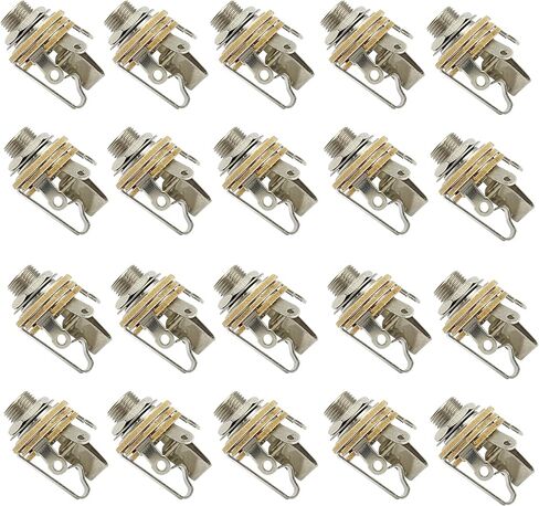 مقبس جيتار كهربائي Toronce لالتقاط الصوت النشط، مقبس إخراج جهير ستيريو (ستيريو_20 قطعة) in Kuwait