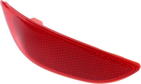 X AUTOHAUX Rear Left Bumper Reflector Light Cover for Hyundai Accent 2012-2017 92405-1R000 Red in Saudi Arabia