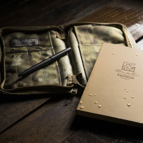 مجموعة أدوات Rite in the Rain التكتيكية الميدانية المقاومة للطقس: غطاء قماش MultiCam CORDURA®، دفتر ملاحظات تكتيكي باللون البني مقاس 4.625 × 7.25 بوصة، قلم مقاوم للطقس (رقم 980M-KIT) in Saudi Arabia