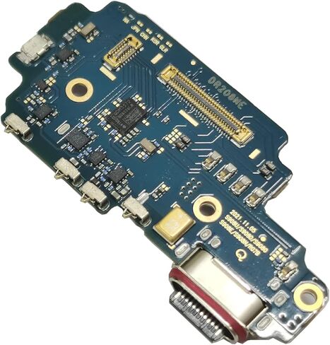 Galaxy S22 Ultra 5G USB Charging Port Flex Cable Replacement SM-S908U Type C Charger Dock Board Flex Cable Connector for Samsung S22 Ultra S908U1 Port Flex Cable Repair Part with Tools (SM-S908U) in Kuwait