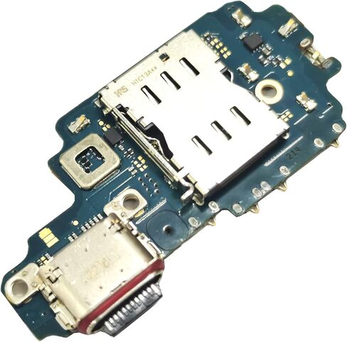 Galaxy S22 Ultra 5G USB Charging Port Flex Cable Replacement SM-S908U Type C Charger Dock Board Flex Cable Connector for Samsung S22 Ultra S908U1 Port Flex Cable Repair Part with Tools (SM-S908U) in Kuwait