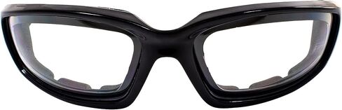 Birdz 4 Pairs Padded Motorcycle Sunglasses Riding Glasses Anti Fog Lenses Smoke Clear Yellow Light Blue in Saudi Arabia