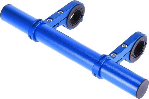 X AUTOHAUX سبائك الألومنيوم 20 سنتيمتر دراجة المقود موسع تمديد قوس المشبك للدراجات عداد السرعة المصباح ضوء مصباح حامل in Kuwait