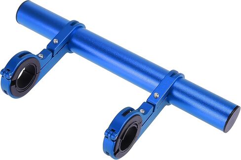 X AUTOHAUX سبائك الألومنيوم 20 سنتيمتر دراجة المقود موسع تمديد قوس المشبك للدراجات عداد السرعة المصباح ضوء مصباح حامل in Kuwait