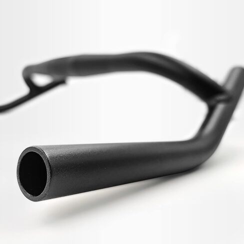 مقود TouringBike من سبائك الألومنيوم، مقود بزاوية خارجية متأرجحة، مناسب للدراجة السياحية، الركوب لفترة طويلة. φ31.8 ملم، أسود in Kuwait