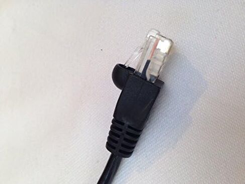 66 ft (20m) CAT5e Cable, Outdoor External Ethernet Cable, 100% Solid Copper, Network Cable, LAN, Router, WiFi 6, CCTV, 1000mb (Gigabit), RJ45 Plugs in Saudi Arabia
