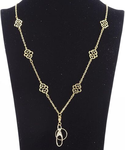 Women's Fashion Lanyard Necklace Chain Lanyard Super Strong for Keys Badge Holder (0011) in Kuwait