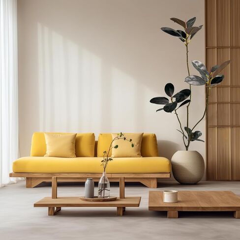 Artificial Rubber Tree 4.6ft Tall Fake Plants for Indoor, Fake Trees for Office Home Living Room Floor Patio Greening Porch Decor。 Living Room Floor Patio Greening Porch Decor in Kuwait