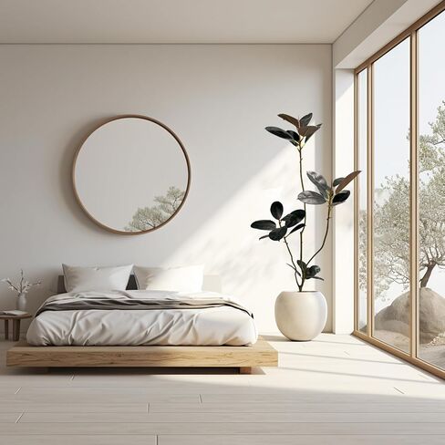 Artificial Rubber Tree 4.6ft Tall Fake Plants for Indoor, Fake Trees for Office Home Living Room Floor Patio Greening Porch Decor。 Living Room Floor Patio Greening Porch Decor in Kuwait