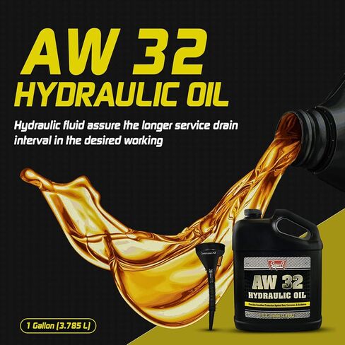 زيت هيدروليكي Super S لحماية المحرك AW32، وتروس طويلة الأمد وزيت ضاغط لفاصل الخشب، والتآكل متوفر مع قمع قابل للتوسيع عالي الجودة من Centaurus AZ - 1 جالون in Kuwait