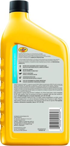 Pennzoil 550036272-6PK Platinum Euro SAE 0W-40 Full Synthetic Motor Oil - 1 Quart (Case of 6) in Saudi Arabia