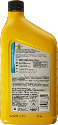 Pennzoil 550036272-6PK Platinum Euro SAE 0W-40 Full Synthetic Motor Oil - 1 Quart (Case of 6) in Saudi Arabia