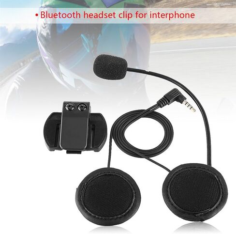 Fydun V6 سماعة بلوتوث للدراجات النارية - دراجة نارية لاسلكية بلوتوث سماعة رأس سماعة رأس / الاتصال الداخلي بدون استخدام اليدين مع مجموعة ميكروفون عالمية لـ V4 / V6 (مقاوم للماء / حر اليدين / موسيقى ستيريو) in Kuwait