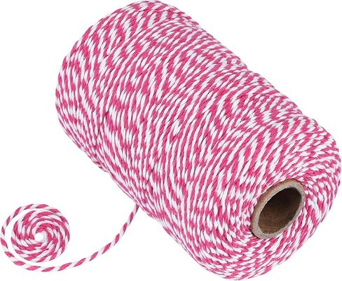 Black Twine String,Cotton Bakers Twine 656 Feet Cotton Cord Crafts Gift Twine String Christmas Holiday Twine in Saudi Arabia