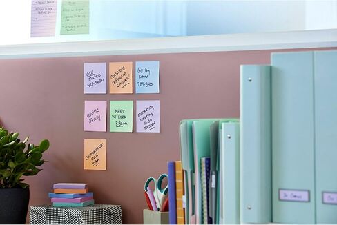ورق ملاحظات معاد تدويره فائق الالتصاق من Post-it، 3x3 بوصة، 24 وسادة، 2x قوة الالتصاق، مجموعة Wanderlust، ألوان باستيل، ورق معاد تدويره بنسبة 30% (654-24NH-CP) in Saudi Arabia