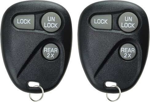 KeylessOption Keyless Entry Remote Control Car Key Fob Replacement for 16245100-29 (Pack of 2) in Saudi Arabia