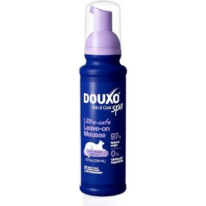 DOUXO® Skin & Coat SPA - Ultra-Safe Low-Stress Refresh Leave-on Mousse for Cats, 10 fl oz, Safely Cleans and Refreshes the Coat, Leaves the Coat Soft, Radiant and Smelling Great, Skin-Friendly Formula