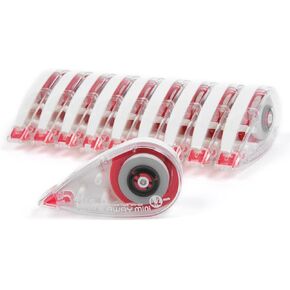PLUS Precision Correction Tape 20-Pack – Smooth, Instant Coverage, No Drying Time – 5/32" Wide, 23 ft Long
