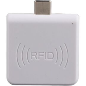 Mobile Phone Card Reader, 902MHz‑928MHz Type C Mobile Phone Connection OTG Computers Connection Plug and Play Card Reader for Various Industries (Black) in Kuwait