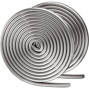 12 Ft 5/64" Round U Channel Lead Came for Stained Glass, Lead Lines for Glass Hobby Came Solder Supplies