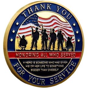 U.S. Army Soldier Military Challenge Coin for Military Gift