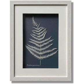 Handmade Floral Shadow Box Wall Art - Modern Botanical Wall Decor with Natural Dried Flowers and PS Frame - 12*1.2*16IN3D Artwork for Living Room, Bedroom, Dining Room