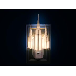 Portland Oregon LDS Temple Night Light Gift (Plug-in, LED)