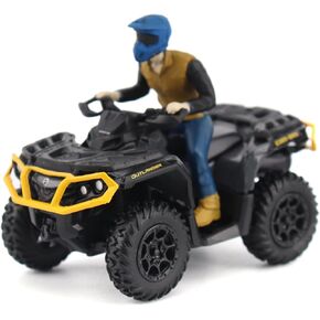 Diecast Masters BRP Bombardier Models 1:32 Scale Diecast Replica Can-Am Outlander XT-P 1000R ، Iron Gray ، Black & Neo Yellow | البند 60006
