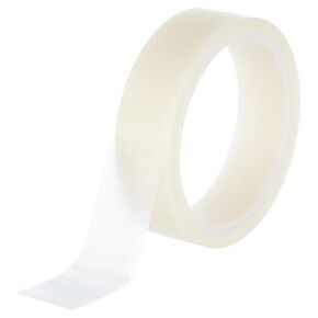 BENECREAT 19.9 Yards Clear Book Repair Tape, Corn Color Plastic Binding Tape, 1 Inch Wide Gift Wrap Tape for Book Binding Repair, Gift Wrapping