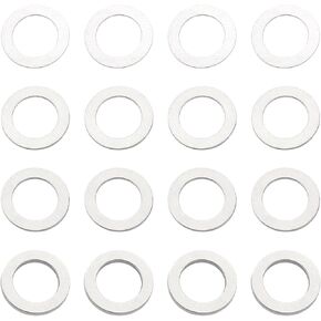 200pcs 3mm من الفولاذ المقاوم للصدأ حشية 5 مم OD 0.1/0.2/0.3/0.5 مم للسماك