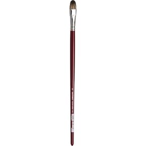 da Vinci Oil & Acrylic Series Oil Paint Brush, Filbert Russian Black Sable, Size 0 (1845-0)