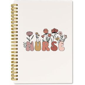 Nurse Spiral Journaling Notebooks,Nursing School Essentials,Nurse Accessories for Work,Nurse Gifts,Nurse Aesthetic Covers Journal for Women
