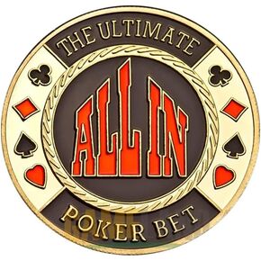 3PC Poker Card Guard Coin Collectibles Table Games Poker Poker Gifts for Men, Poker Card Protector, Poker Accessories