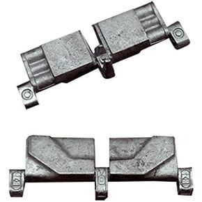 Warp United 1/35 Workable Metal T97 Track Links: U.S. M48 M60 Tank Model Kit