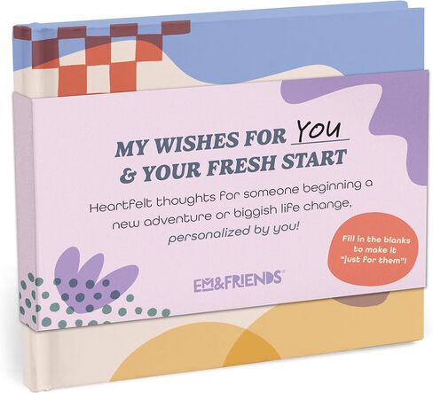 Em & Friends لأنك تملأ كتاب الهدايا: أمنياتي لك كتابًا مملوءًا بالفراغ (مخصصة من قبلك) in Kuwait