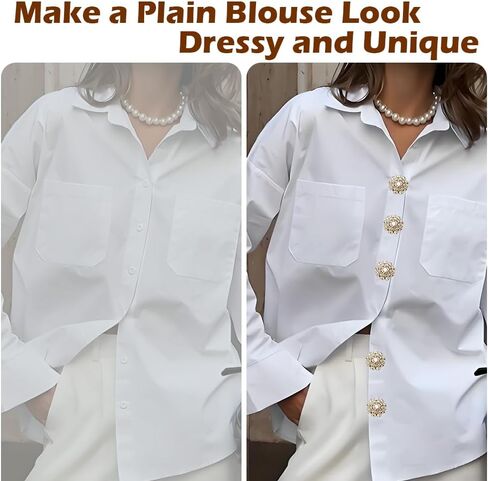 5 Sets Rhinestone Buttons Covers for Mothers Day Gifts with 20Pcs Sewing Buttons Detachable Crystal Jewelry Decorative Clips DIY Craft Supplies Holiday Dress Decoration for Cufflinks,Shirts,Clothes in Kuwait