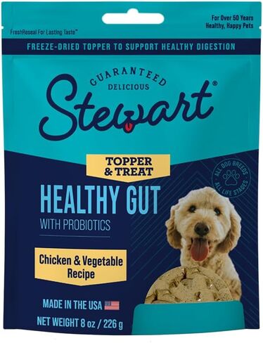 Stewart Freeze Dried Dog Food Topper, Hip and Joint, Beef and Sweet Potato Recipe, 8 Ounce Pouch, Glucosamine for Healthy Joints in Saudi Arabia