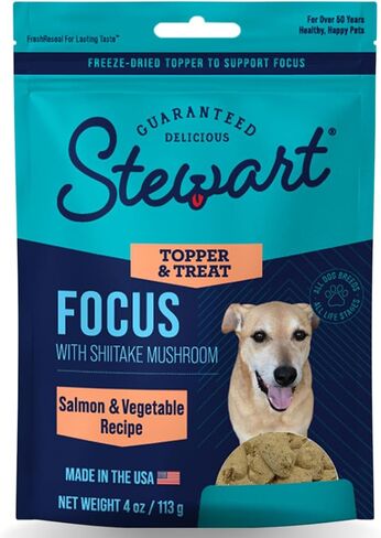Stewart Freeze Dried Dog Food Topper, Hip and Joint, Beef and Sweet Potato Recipe, 8 Ounce Pouch, Glucosamine for Healthy Joints in Saudi Arabia